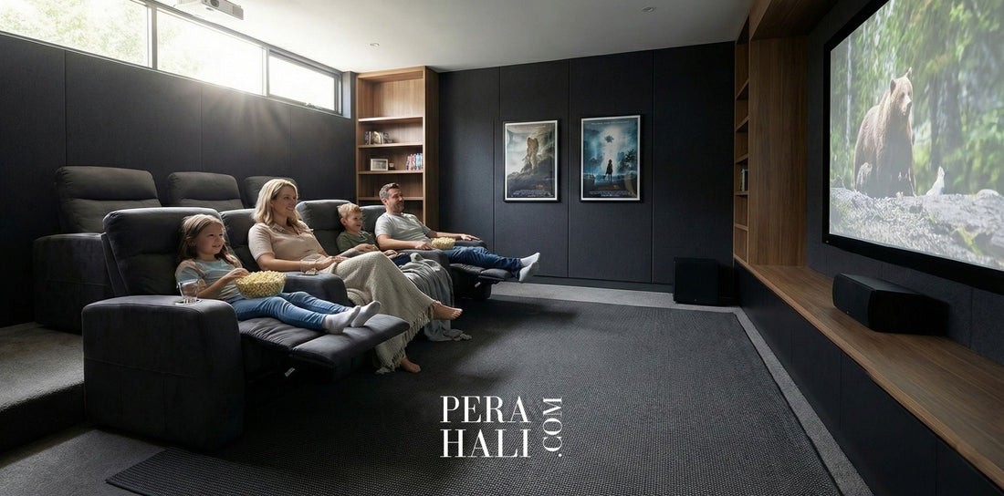 Sinema Odası Halısı Seçerken Dikkat Edilmesi Gereken 5 Altın Kural