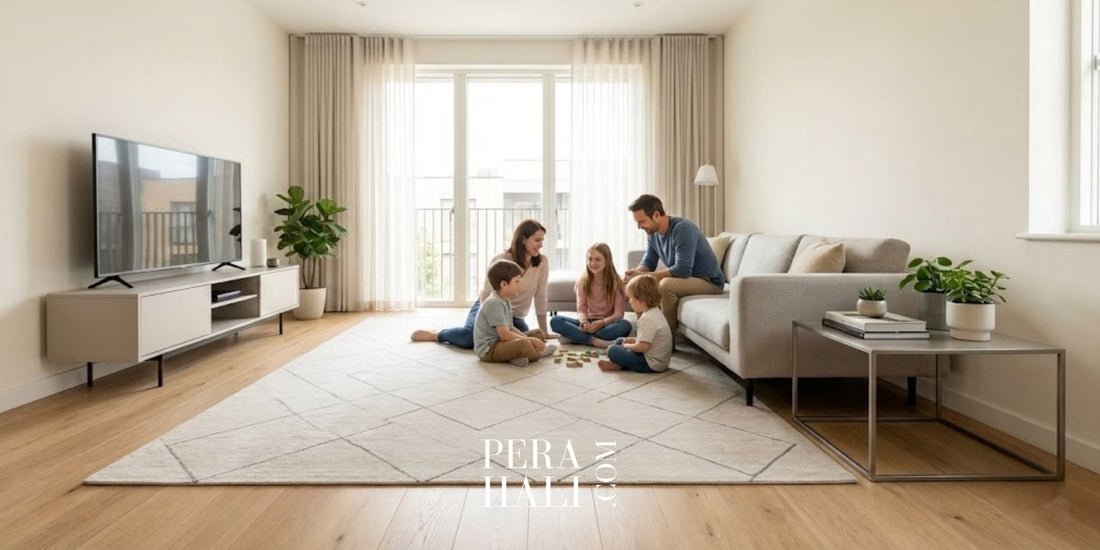 Küçük Mekanlar İçin Halı Seçimi: Odayı Geniş Gösteren Dekorasyonlar