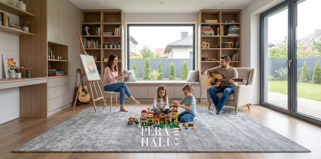 Hobi Odası Halısı Seçerken Dikkat Edilmesi Gereken 5 Altın Kural