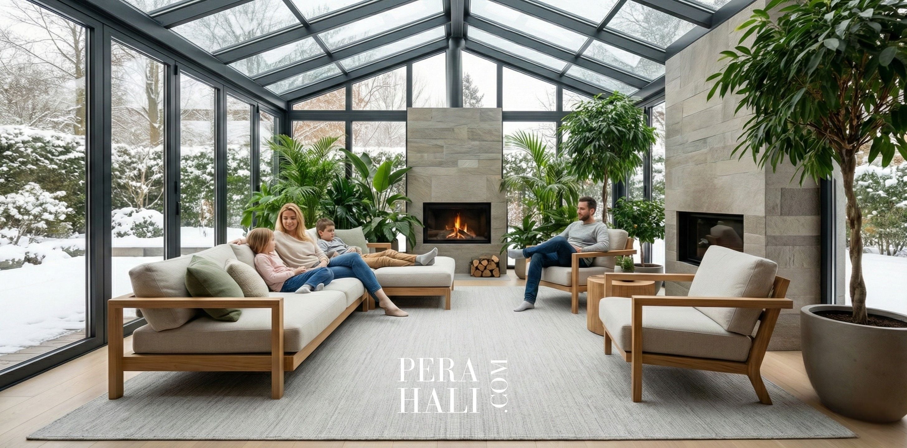 Kış Bahçesi Halısı Seçerken Dikkat Edilmesi Gereken 5 Altın Kural