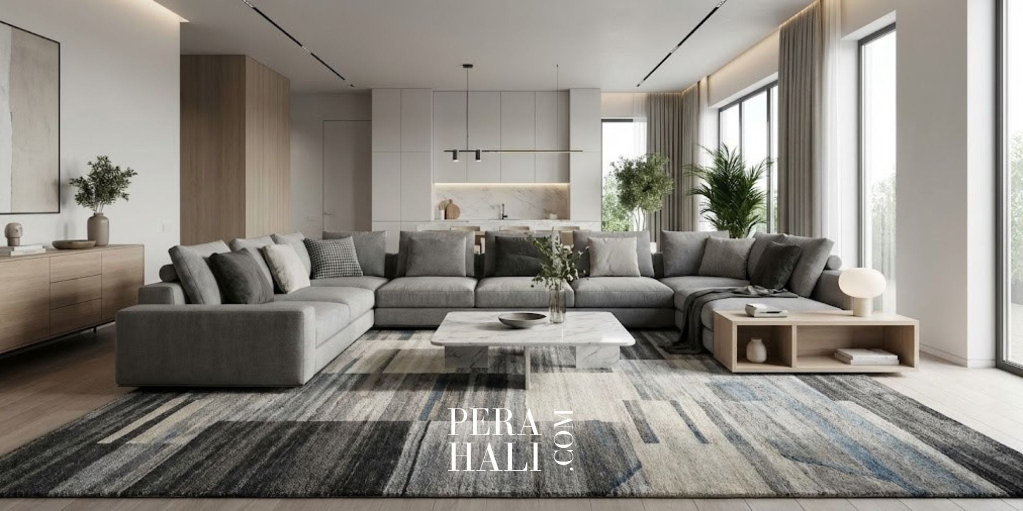 Gri Koltuk ile En İyi Giden 5 Halı Rengi İlham Veren Kombinler