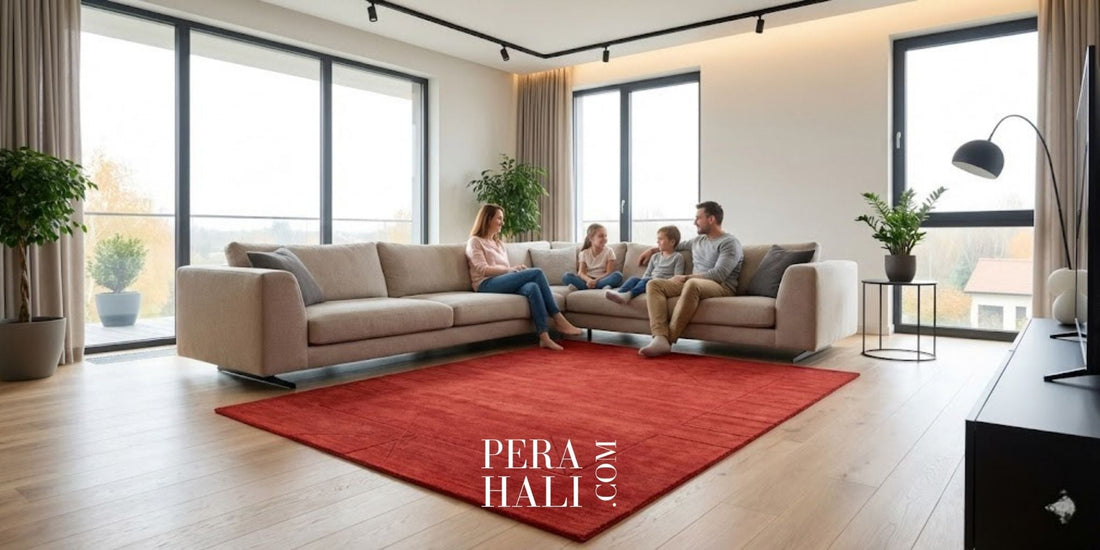 Kırmızı Halı Dekorasyonu: Eviniz İçin En Şık Kullanım Rehberi