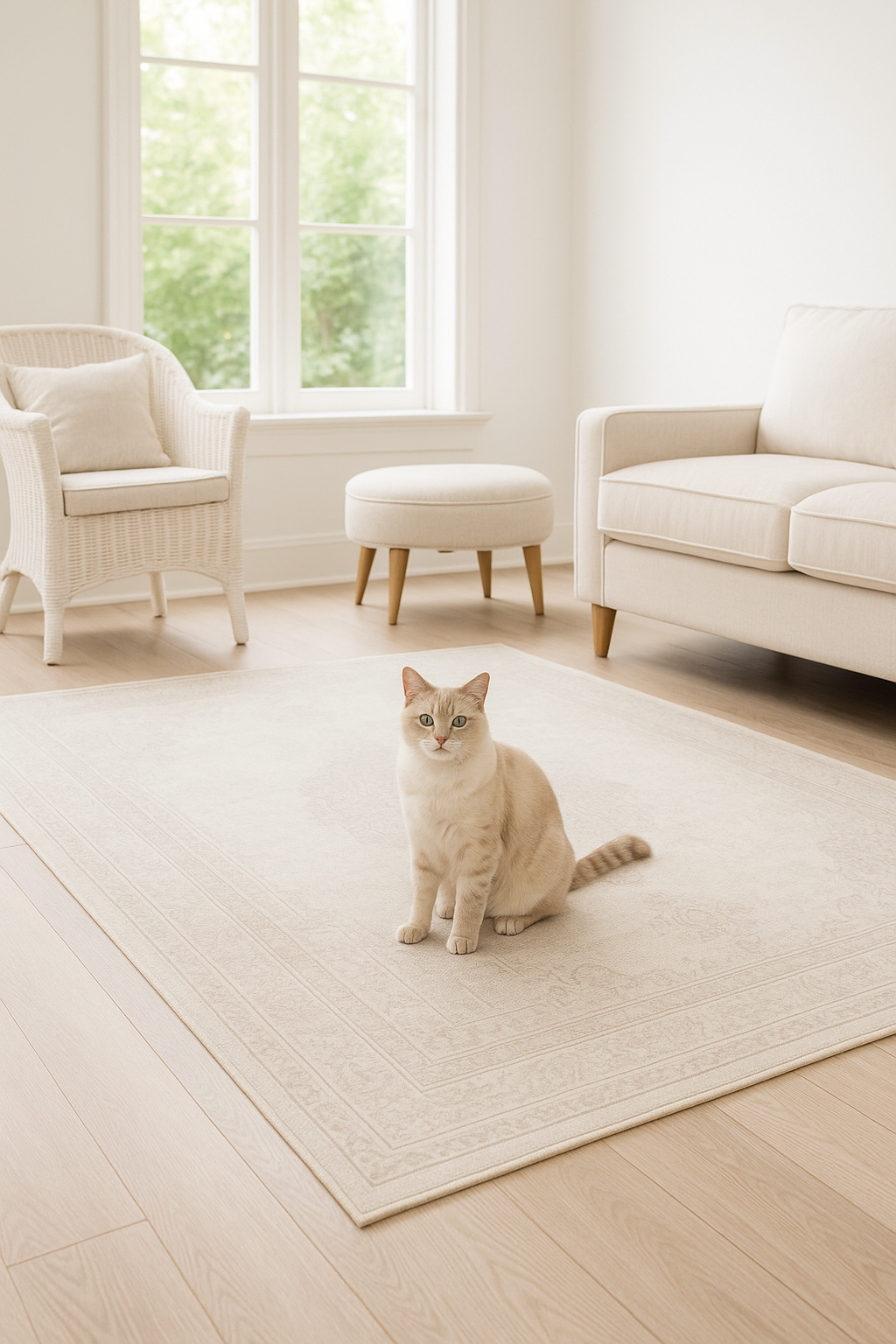Kedili Evde Halı Kullanımı: Hem Şık Hem Pratik Çözümler - Pera Halı