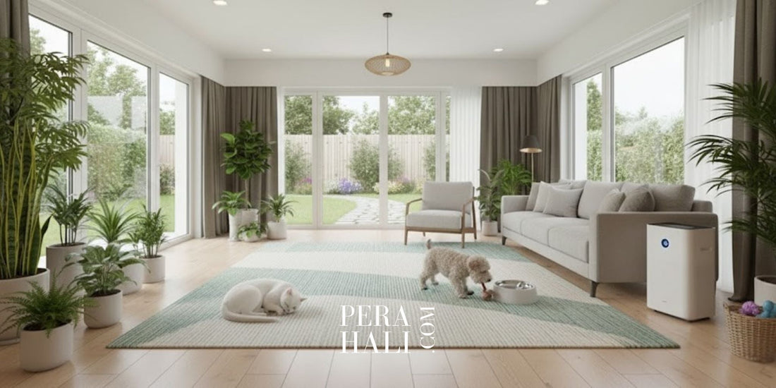 Evcil Hayvanlı ve Alerjik Bünyeler İçin 5 Antialerjik Halı Modeli