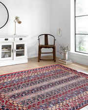 Antik Kırmızı Çizgili Kilim Halı - Pera Halı