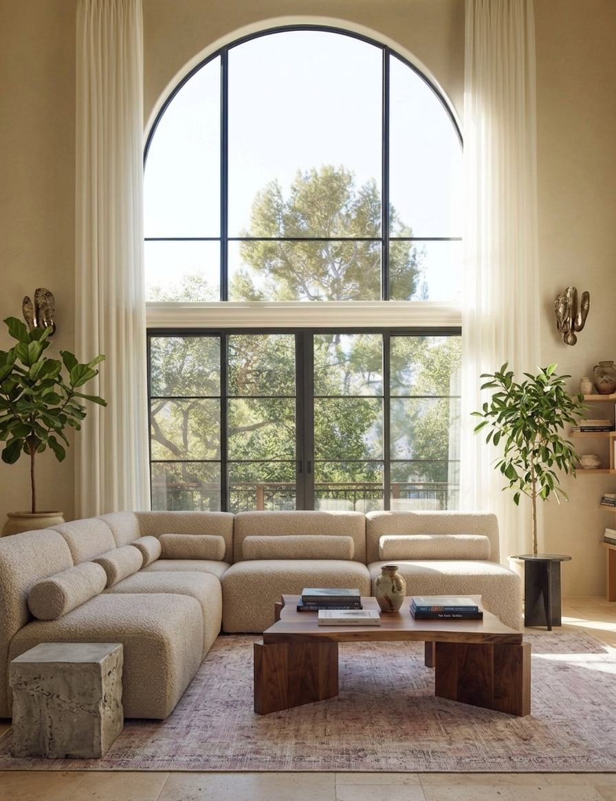 Uşak Blue Red Vintage Kilim Carpet