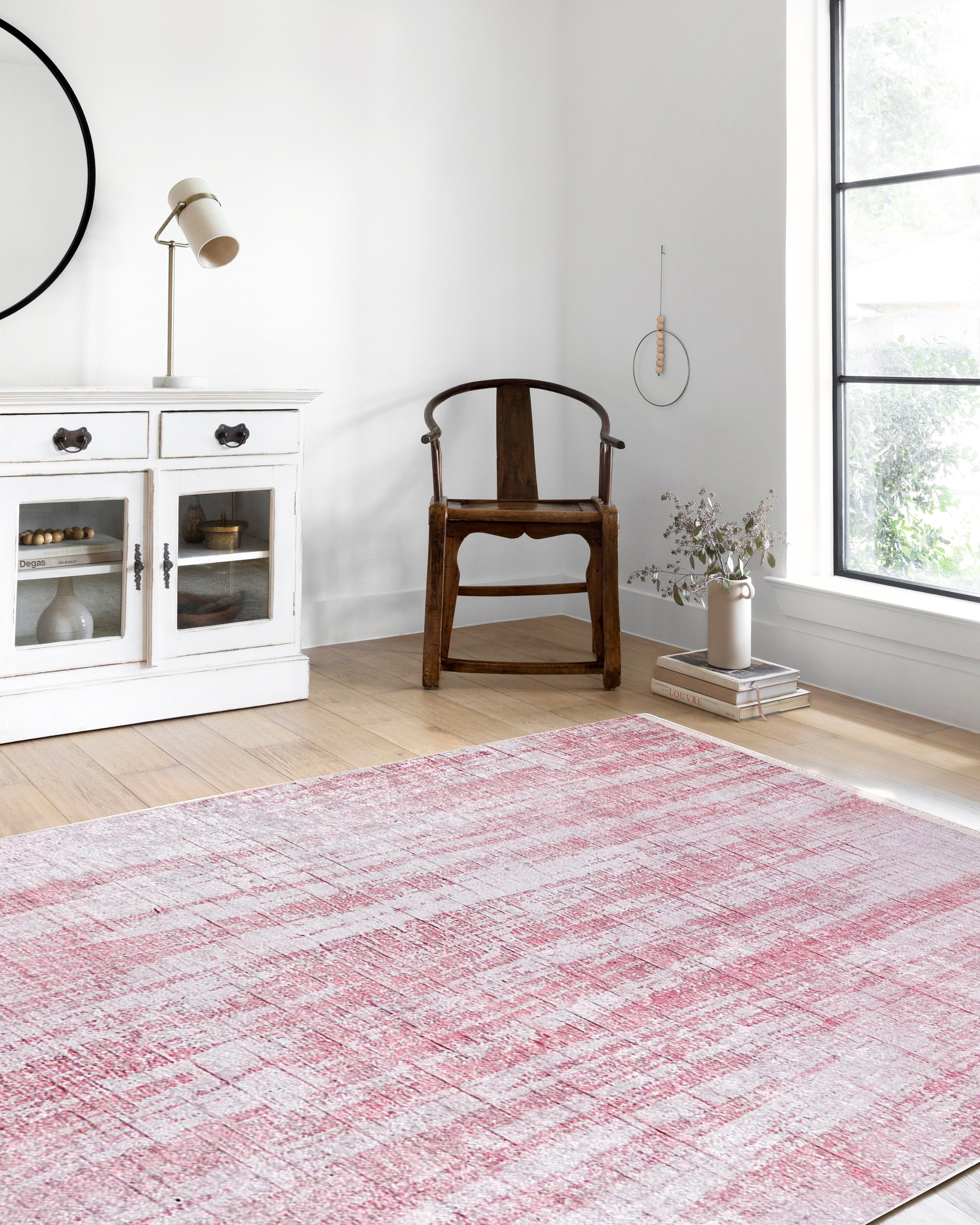 Pembe Modern Halı - Pera Halı