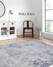 Modern Gri Vintage Halı