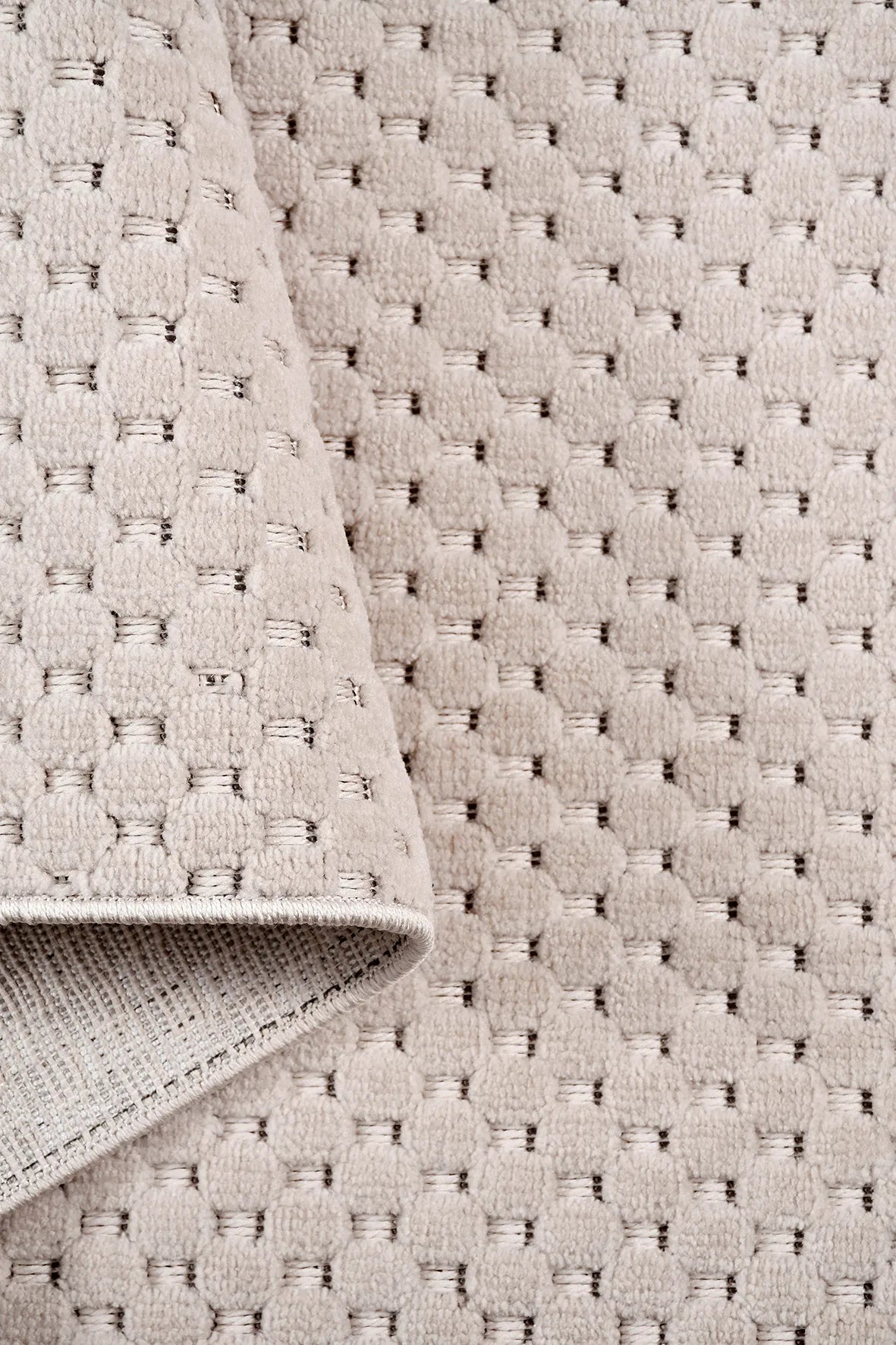 Pudra Pembe Minimalist Halı