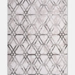 Gri Kafes Desenli Halı - OTRP14683