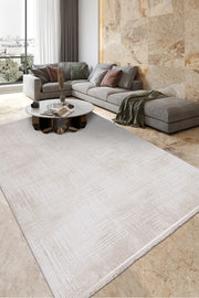 Krem ve Bej Modern Halı