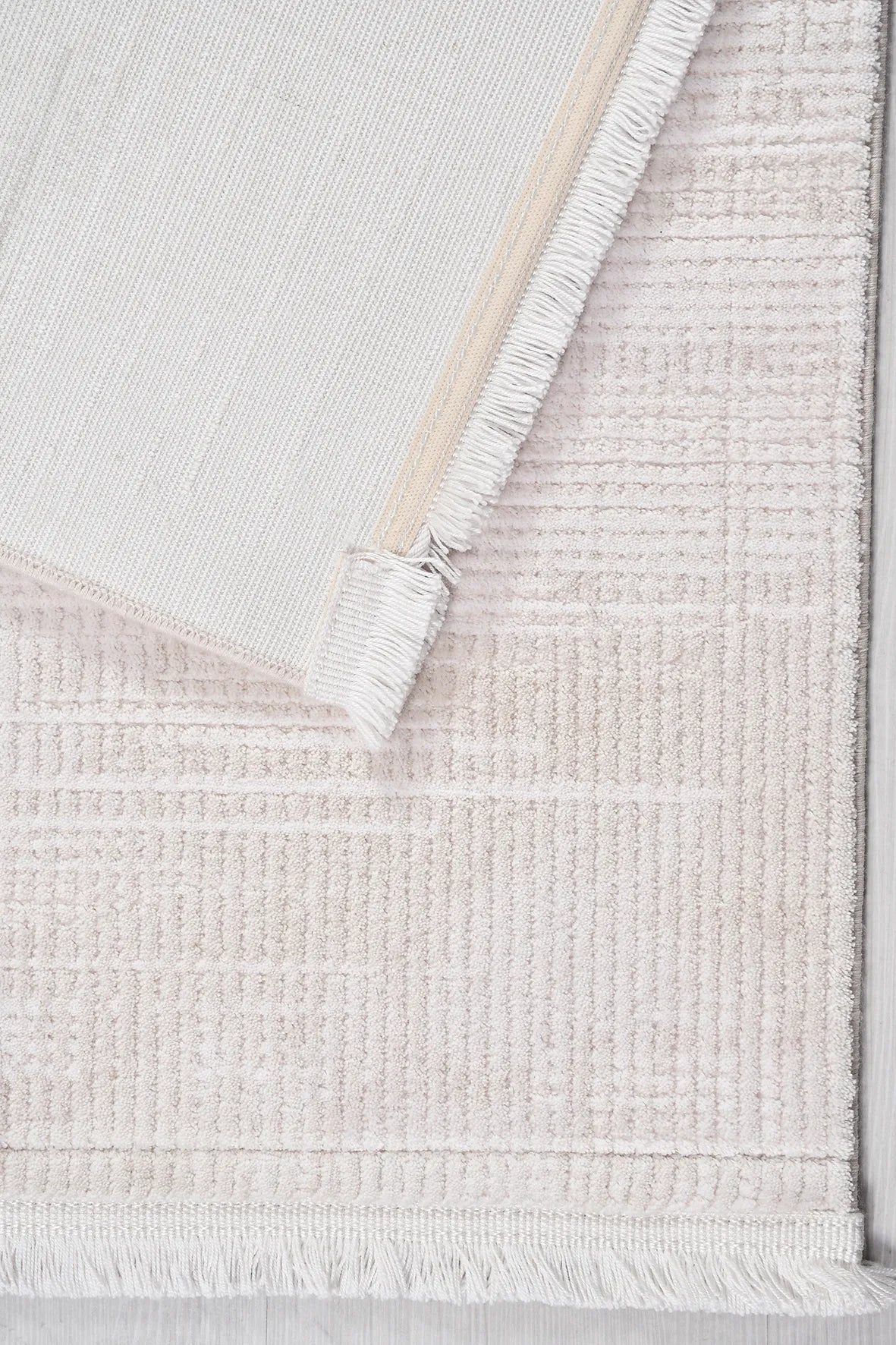 Krem ve Bej Modern Halı