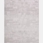 Bej ve Beyaz Minimalist Halı - OTRPVY01