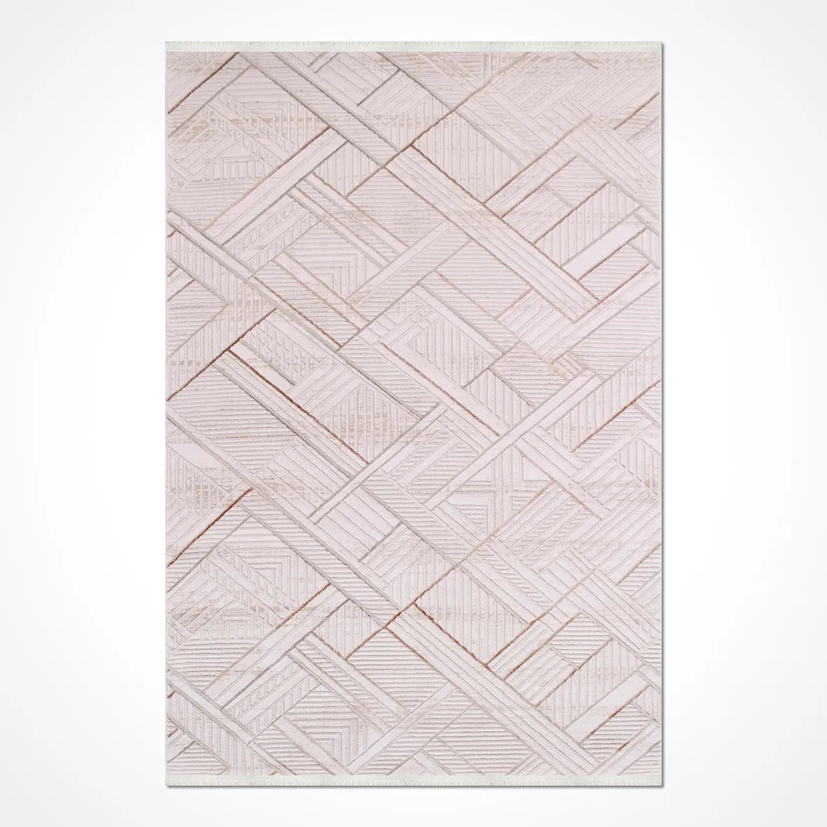 BONAPARTE-Vizon/Krem- Özel Ölçü-Salon , Oturma Odası ve Koridor Halısı-Robot Süpürge Uyumlu-Kolay Temizlenebilir-Uygun Fiyat