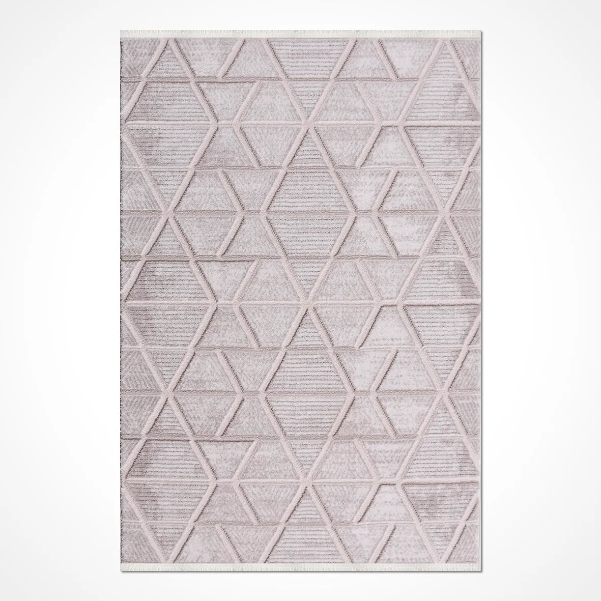 JALURA-Vizon/Krem- Özel Ölçü-Salon,Oturma Odası, Koridor Halısı-Robot Süpürgeye Uyumlu-Kolay Temizlenebilir-Uygun Fiyat