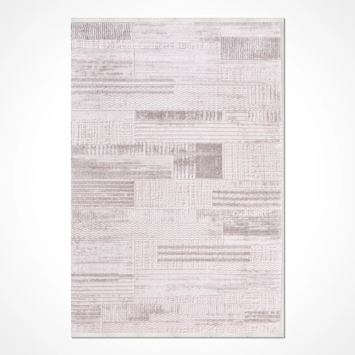 JALURA-Vizon/Bej- Özel Ölçü-Salon,Oturma Odası, Koridor Halısı-Robot Süpürgeye Uyumlu-Kolay Temizlenebilir-Uygun Fiyat