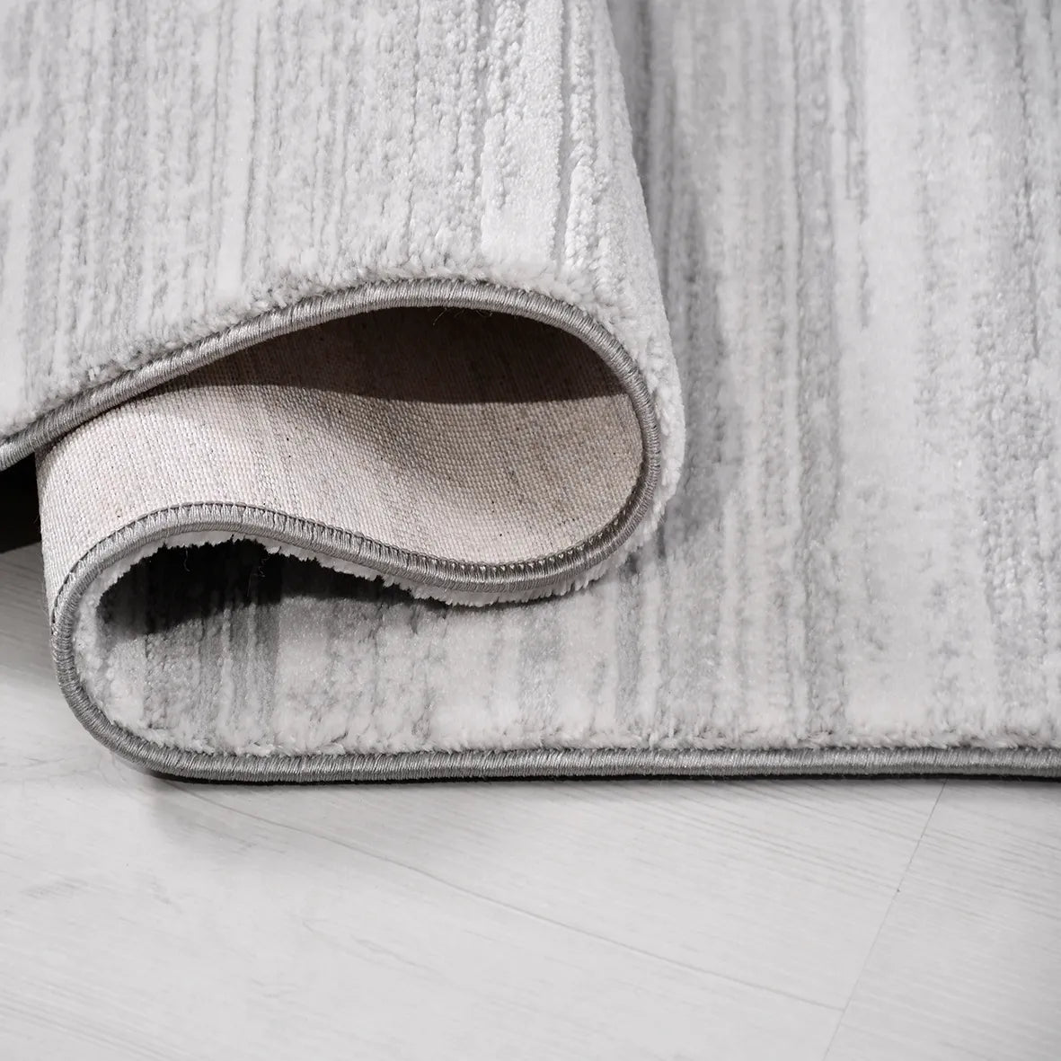 JALURA-Gri/Bej- Özel Ölçü-Salon,Oturma Odası, Koridor Halısı-Robot Süpürgeye Uyumlu-Kolay Temizlenebilir-Uygun Fiyat