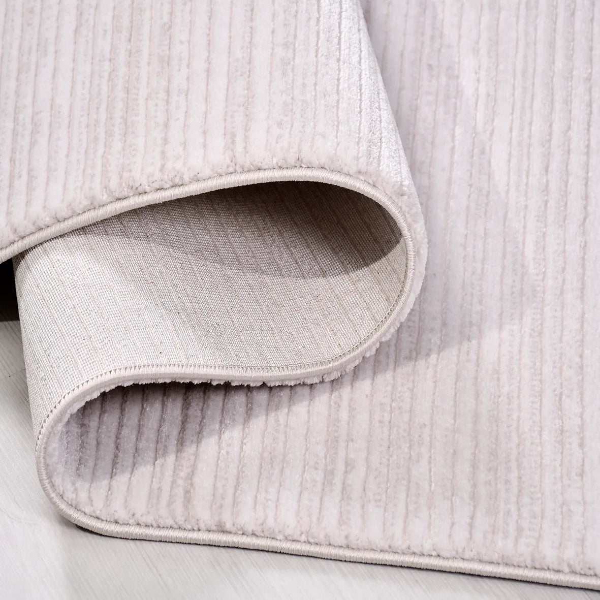 JALURA-Krem- Özel Ölçü-Salon,Oturma Odası, Koridor Halısı-Robot Süpürgeye Uyumlu-Kolay Temizlenebilir-Uygun Fiyat