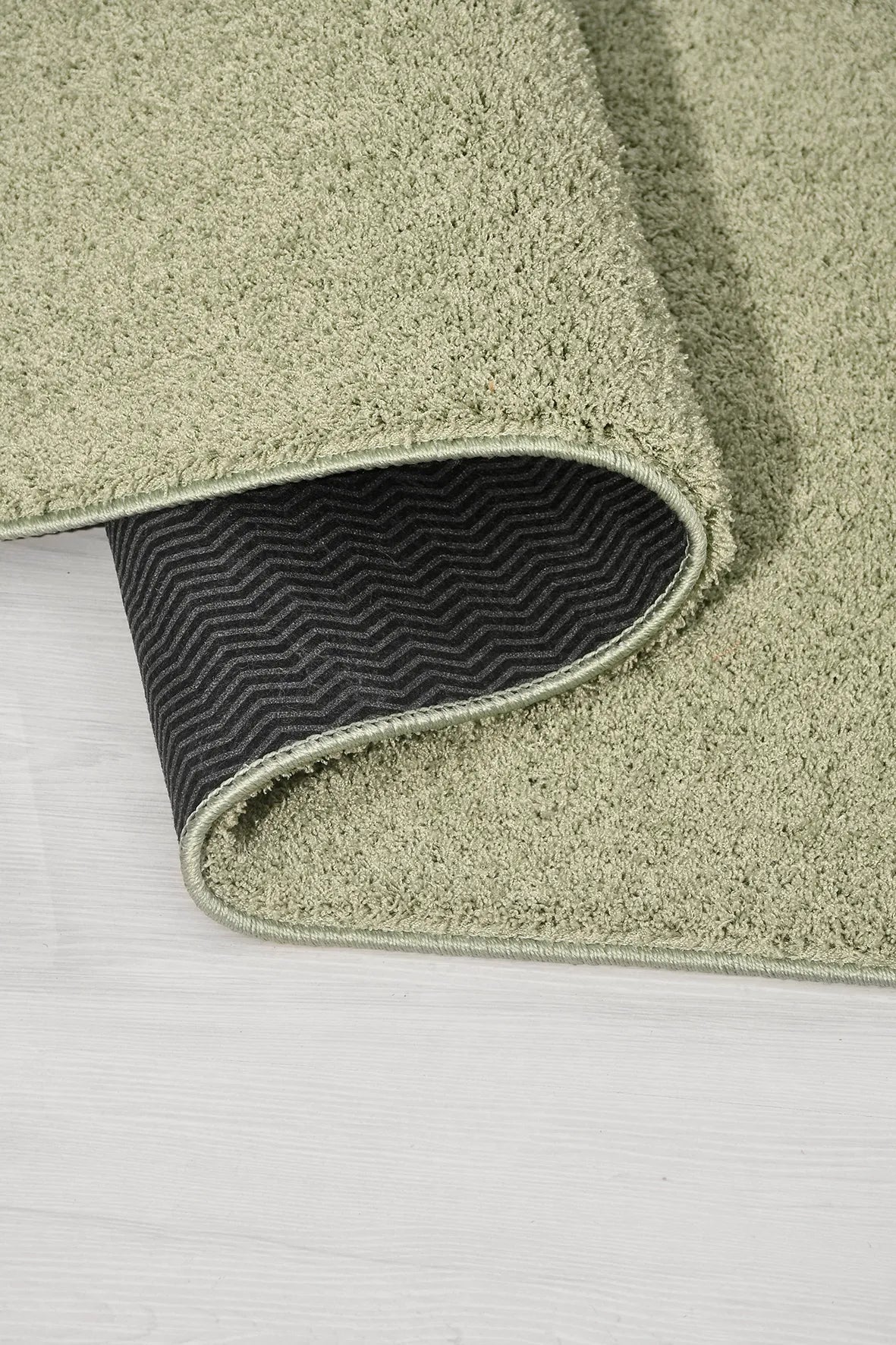 Yeşil Ultra Dolgun Peluş Halı