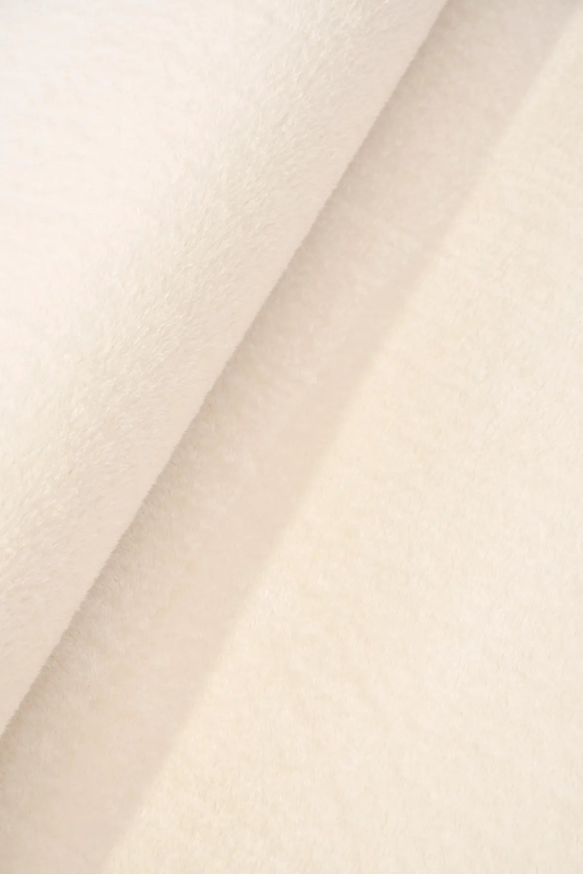 Krem Yumuşak Peluş Halı