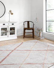 Beyaz Fas Tarzı Kilim Halı - Pera Halı