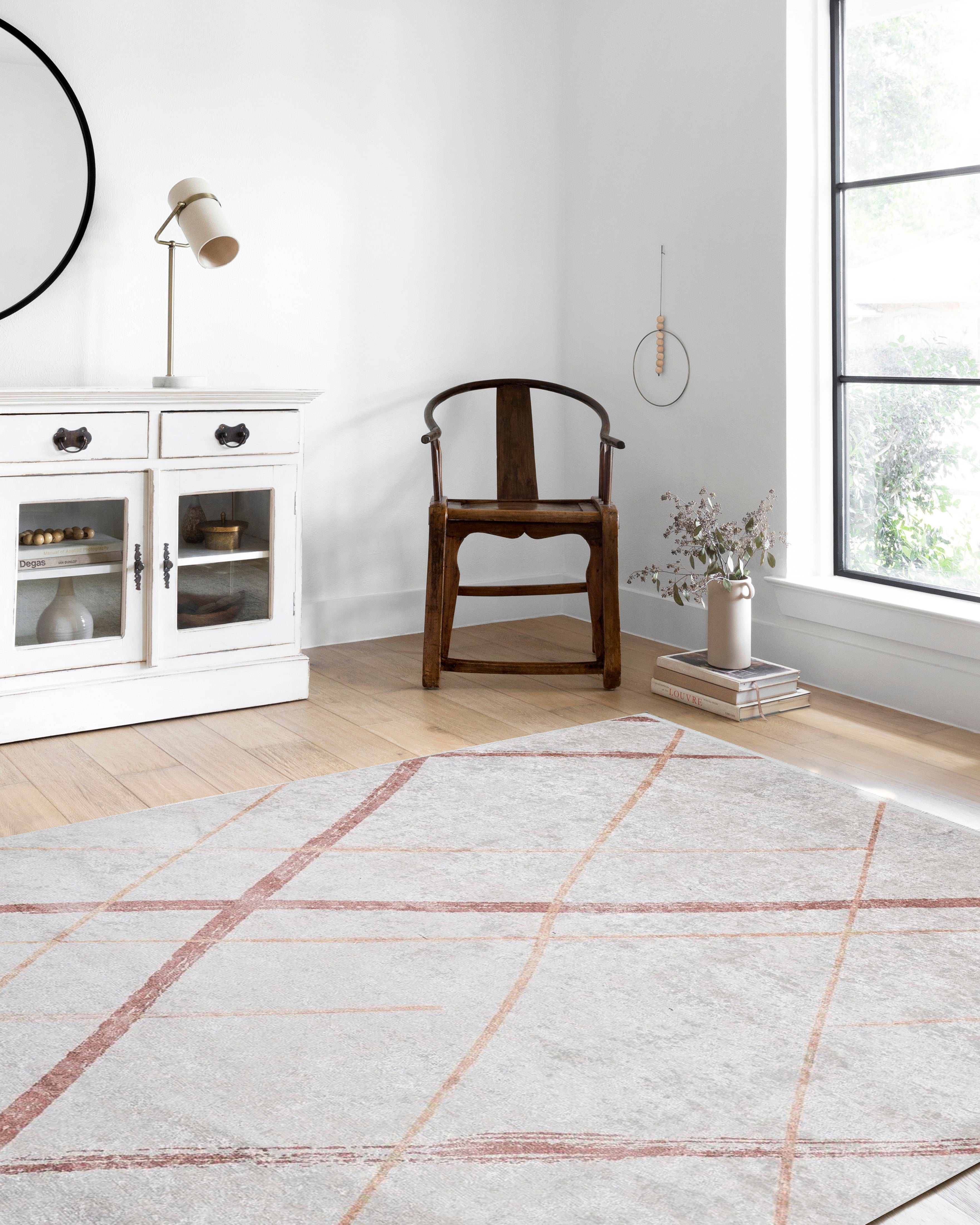 Beyaz Fas Tarzı Kilim Halı - Pera Halı