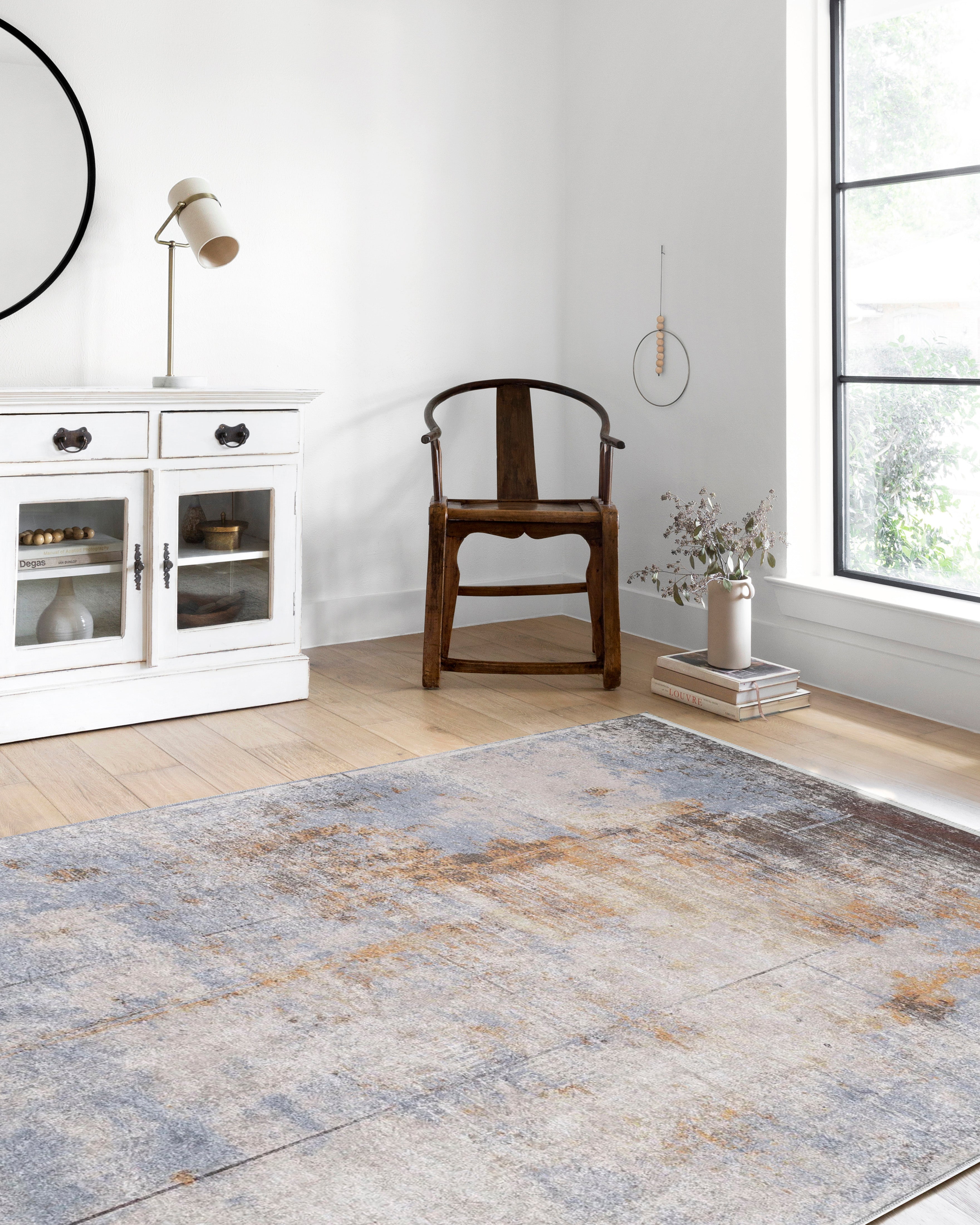 Abstract Desenli Kreatif Modern Dekoratif Halı