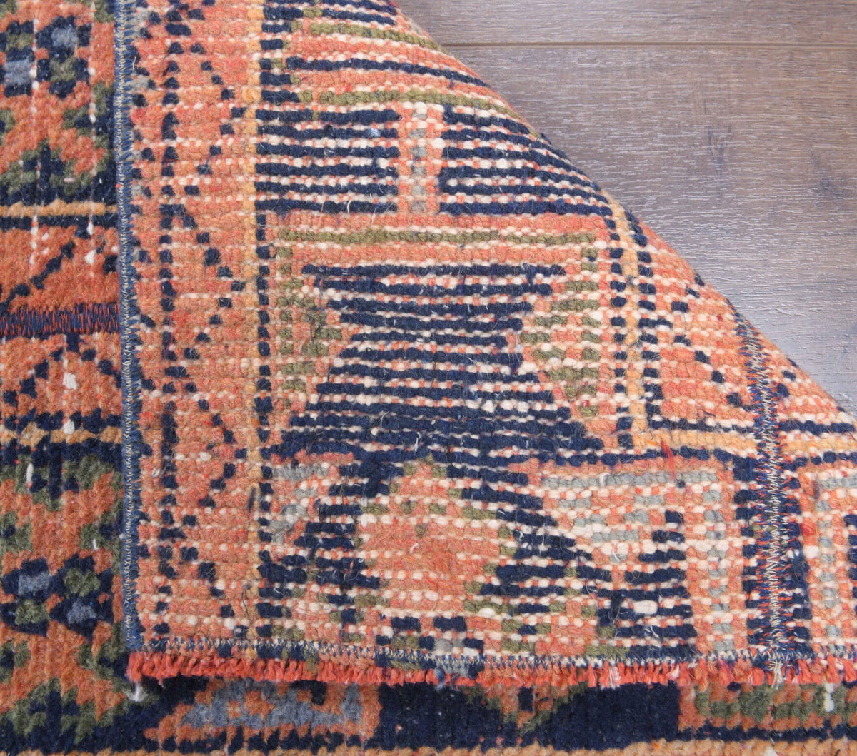 Tek parça patchwork vintage yolluk 44x335 cm (1,47 m²) – Pera Halı