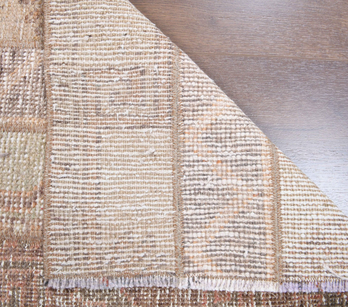 Tek parça patchwork vintage yolluk 50x180 cm (0,9 m²) – Pera Halı