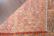 1970'lerden Anadolu kökenli oryantal desenli patchwork vintage yolluk, 45x216 cm