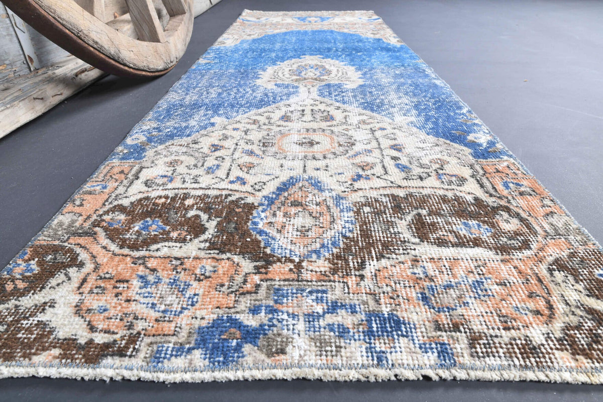 Traditional Vintage Anatolian Runner Rug