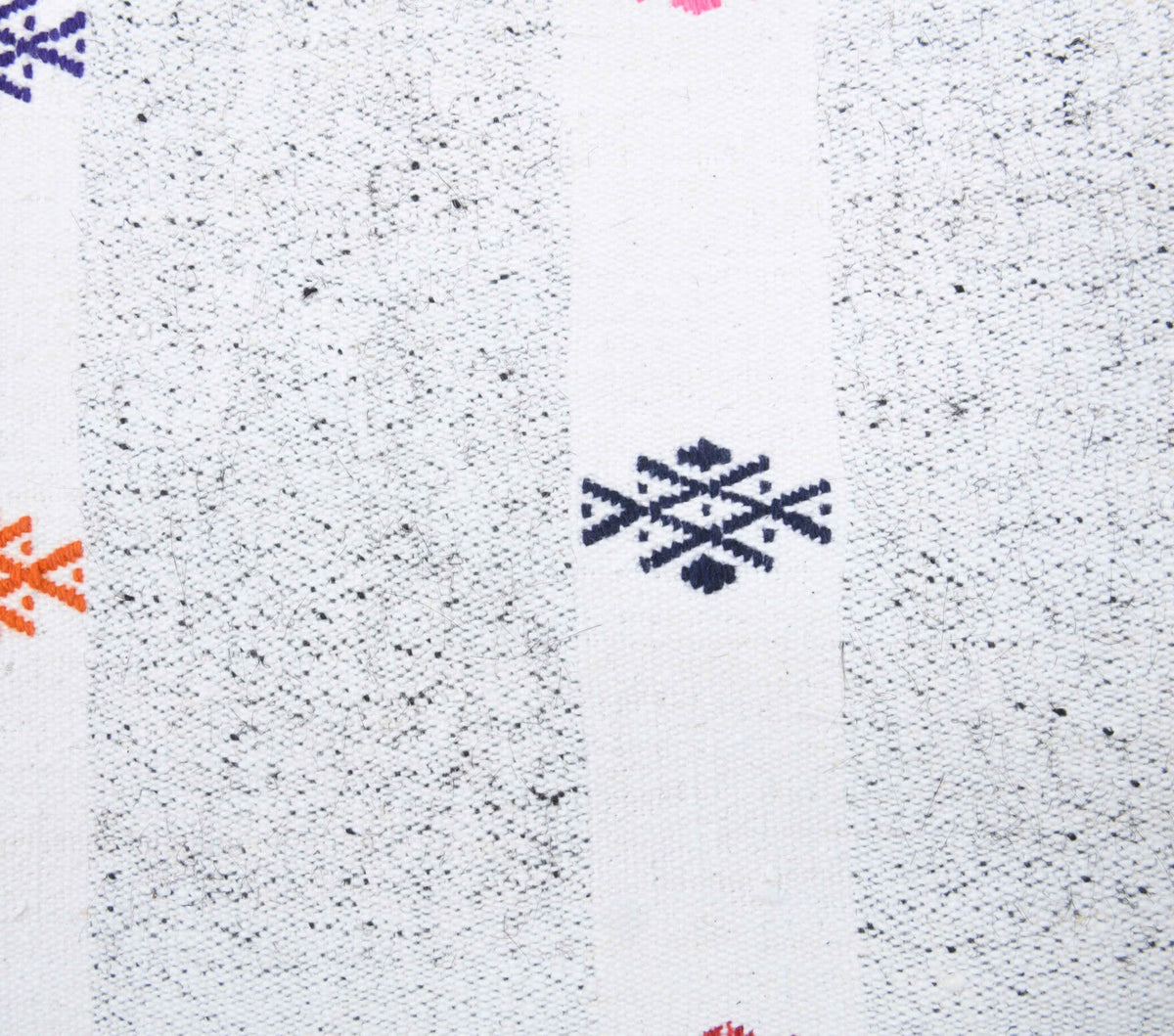 2x7 Wool Vintage Flatweave Runner Rug