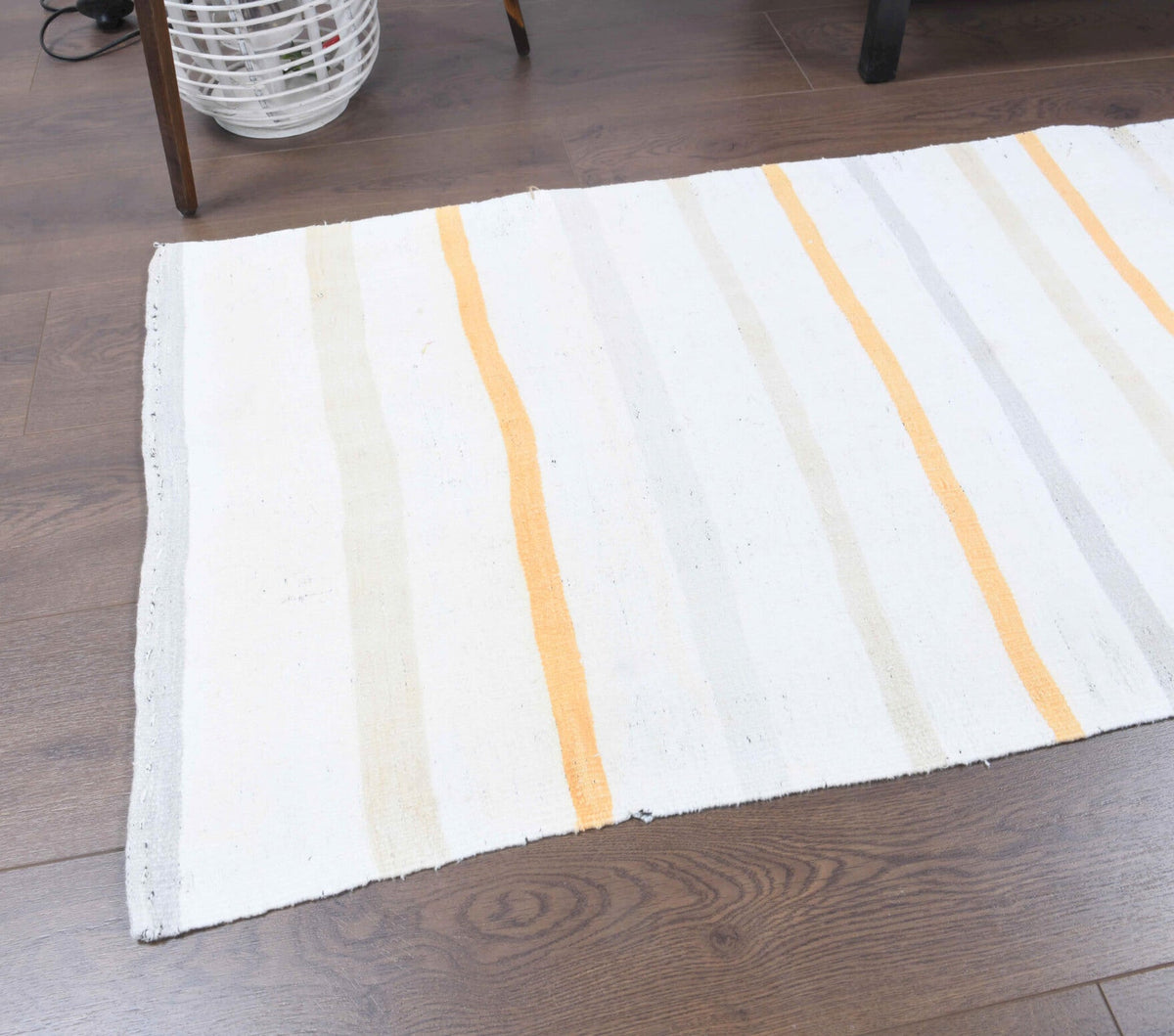 Tek parça vintage kilim yolluk 67x254 cm (1,7 m²) – Pera Halı