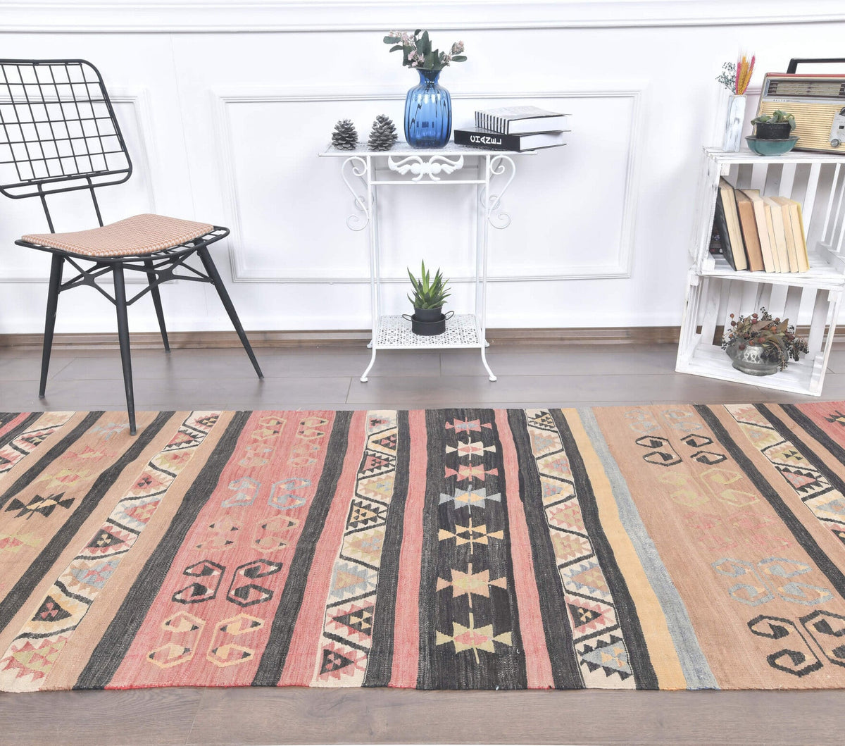 3x11 Vintage Handwoven Kilim Runner