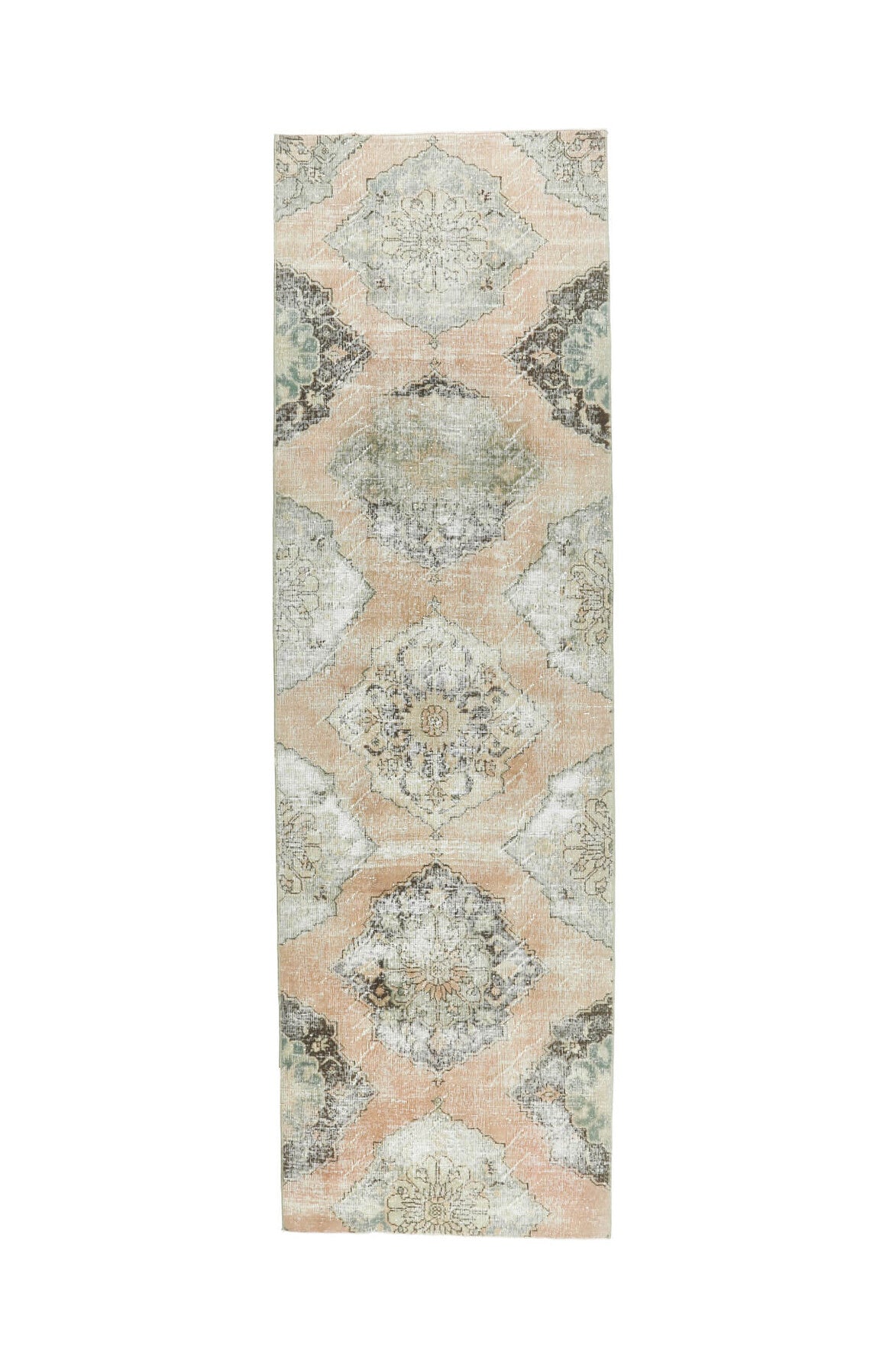 Vintage Beige Runner Rug