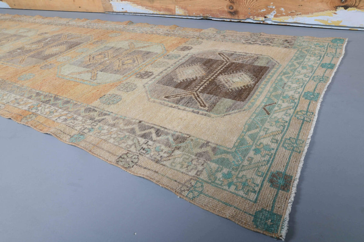 Vintage Orange Runner Rug