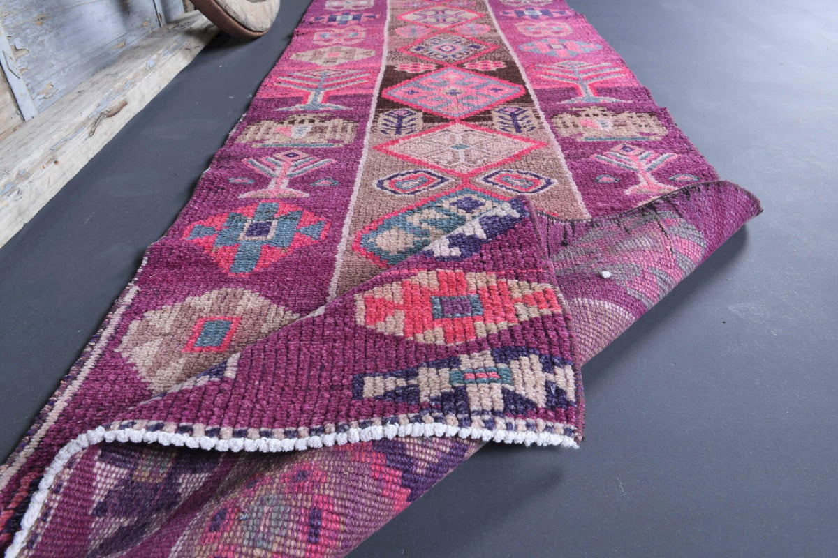 2,7 m² el dokuma vintage yolluk – Anadolu, 1970'ler