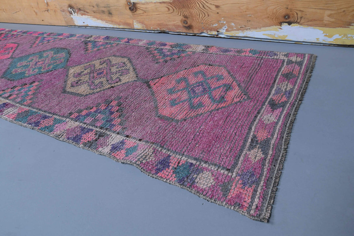 Oushak Vintage Runner Rug