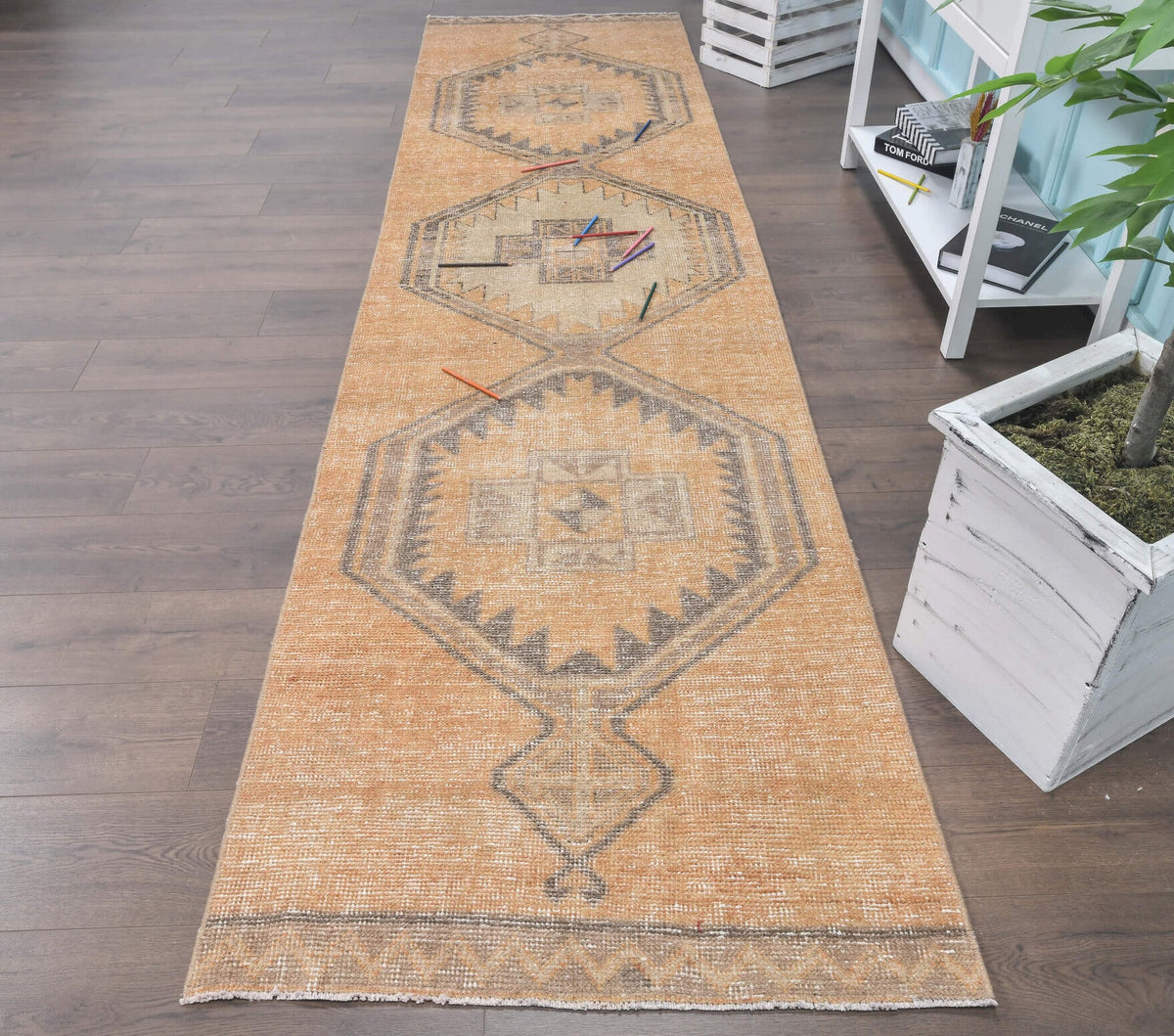Vintage Halı 91x394 cm