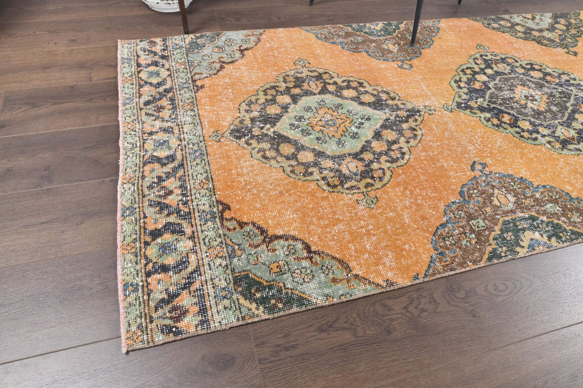 3x13 Vintage Handwoven Oushak Runner