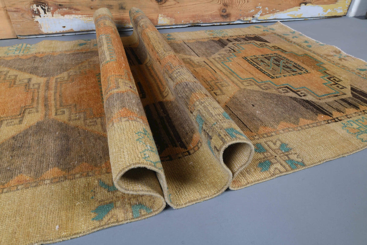 Neutral Vintage Runner Rug