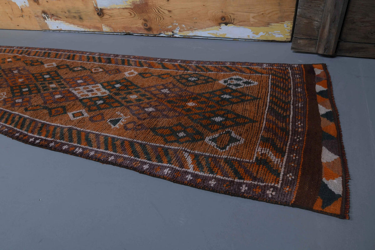 Tek parça el dokuma vintage yolluk 80x400 cm (3,2 m²) – Pera Halı