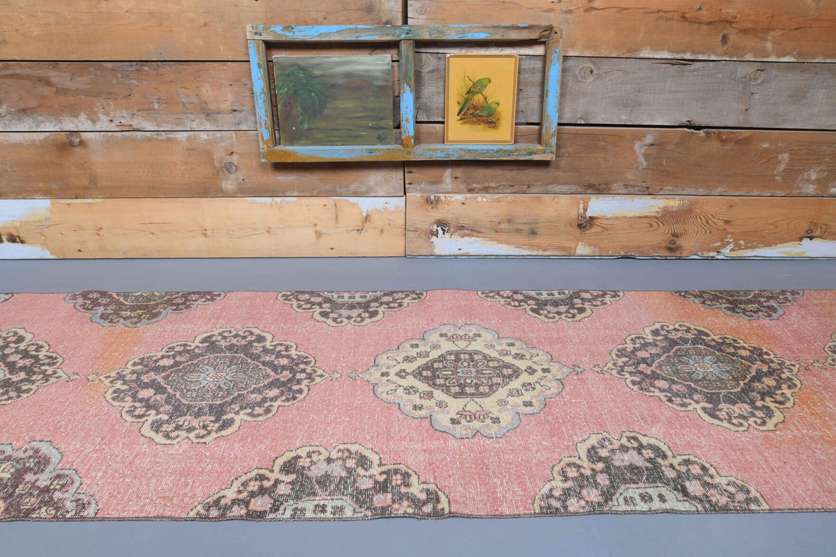 Tek parça el dokuma vintage yolluk 96x392 cm (3,76 m²) – Pera Halı