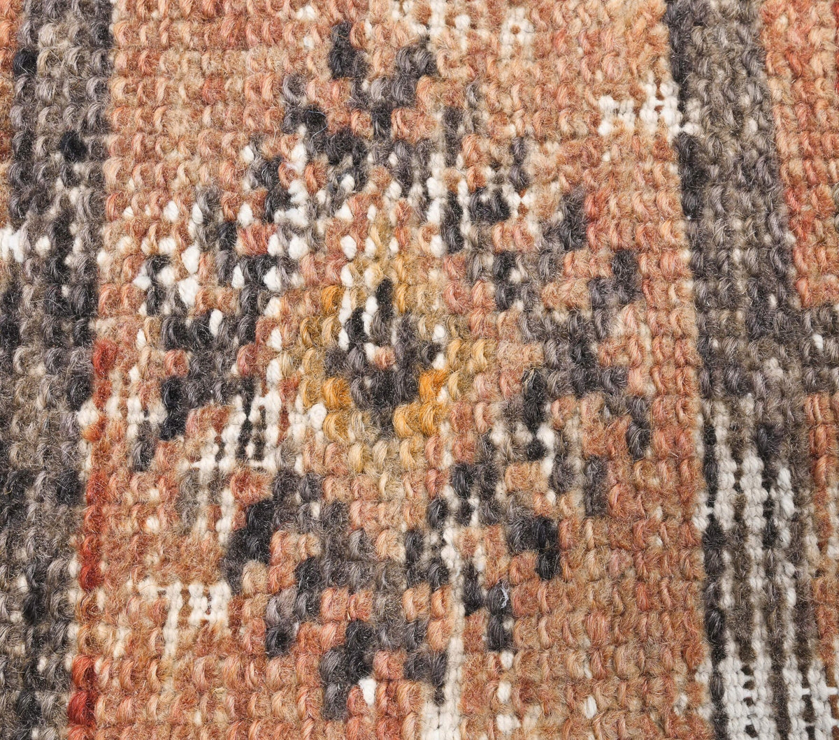 Vintage Oushak Orange Small Rug