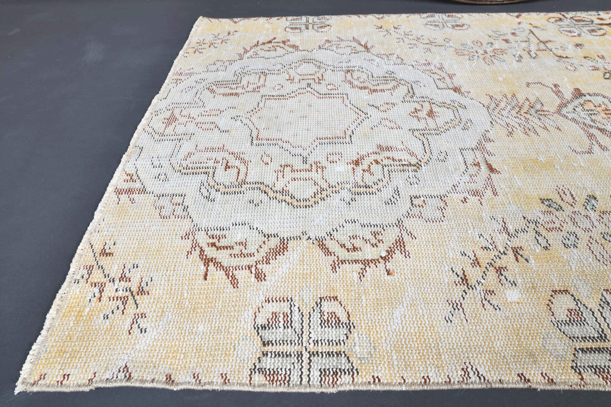 Tek parça el dokuma vintage halı 95x150 cm (1,43 m²) – Pera Halı