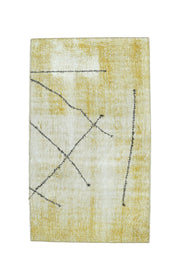 Turkish Vintage Oushak Runner Rug