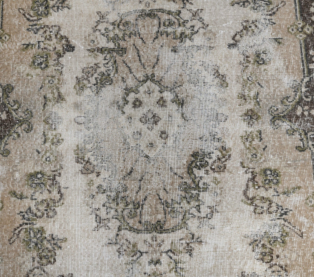 Tek parça el dokuma vintage halı 108x193 cm (2,08 m²) – Pera Halı