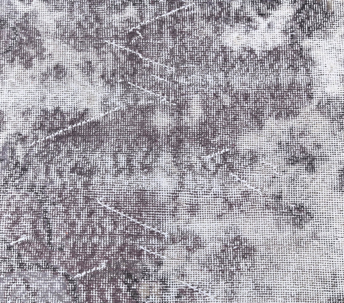 Vintage Gray Anatolian Runner Rug