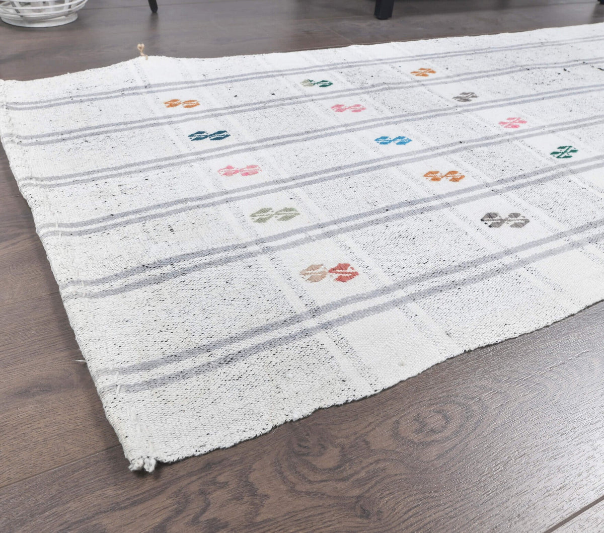 Tek parça vintage kilim yolluk 80x255 cm (2,04 m²) – Pera Halı