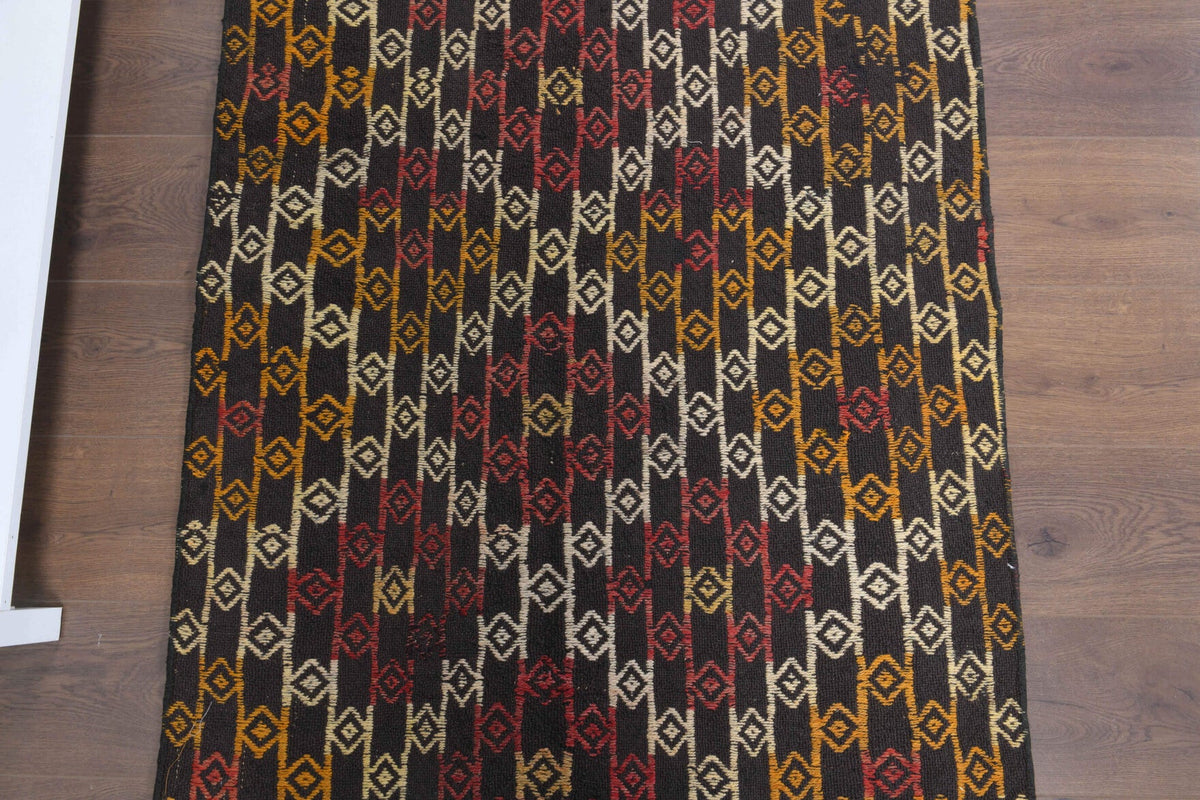 Tek parça vintage kilim yolluk 97x230 cm (2,23 m²) – Pera Halı